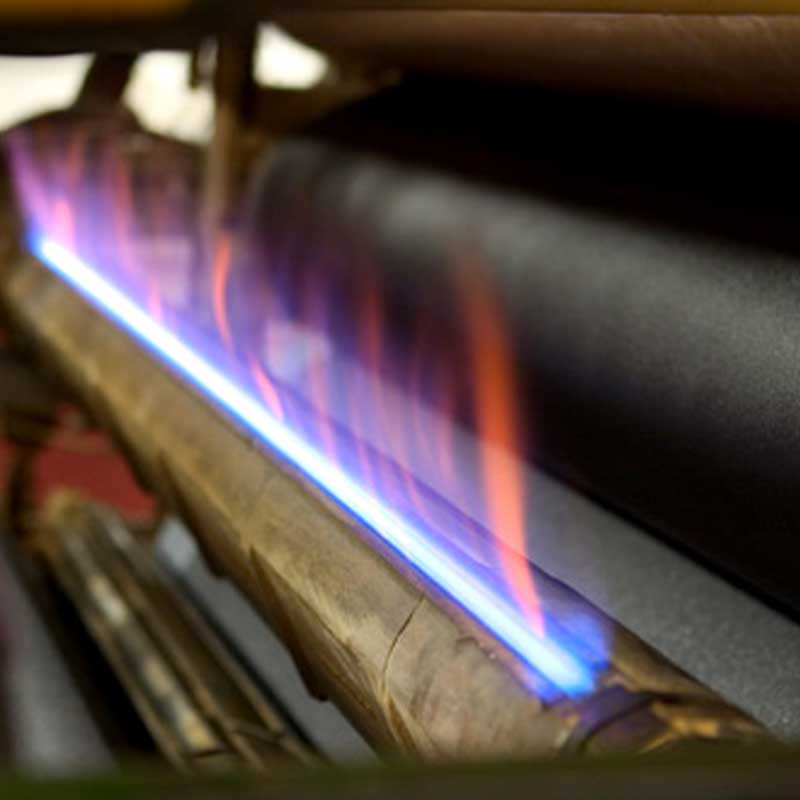 USFMA-Shipping-4 flames in a footwear manufacturing machine